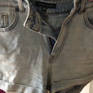 Kendall & Kylie denim shorts